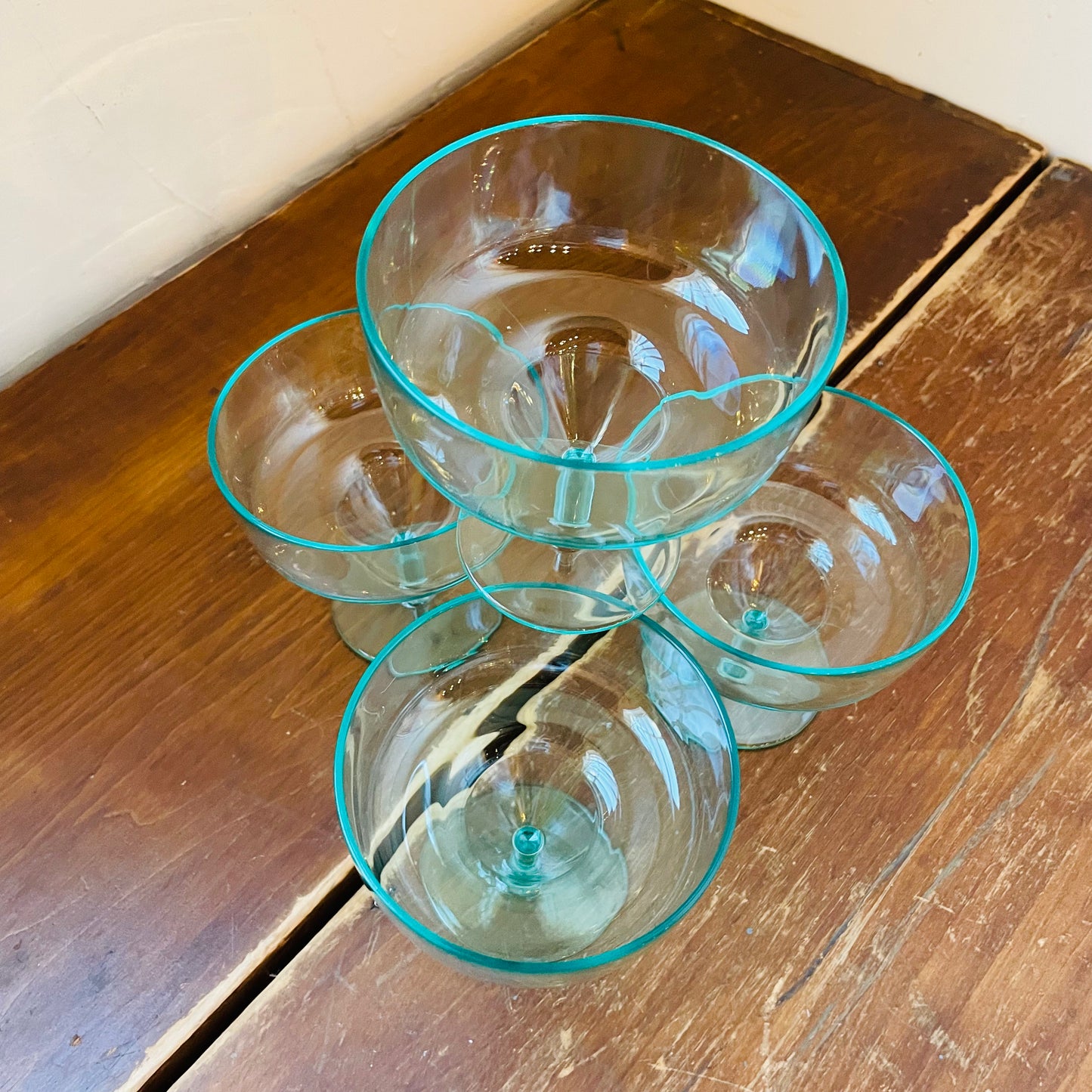 The Rue Mint Margarita Glasses