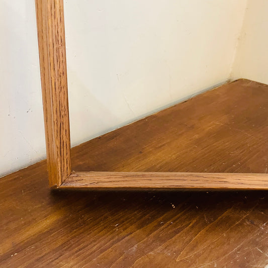 Simple Oak Frame- Vintage