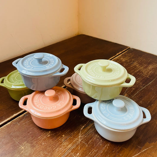 STAUB 6 Piece Macaron Mini Cocottes