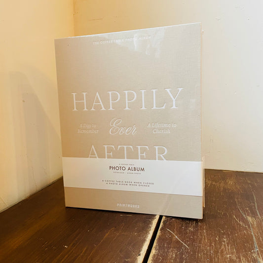 Happily Ever After Wedding Photo Album