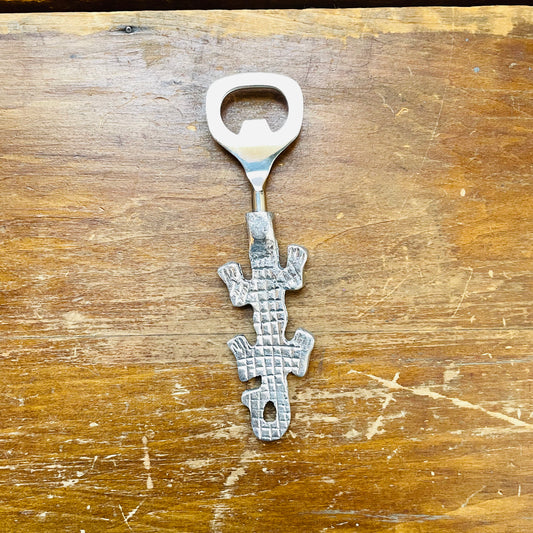 Aluminum Alligator Bottle Opener