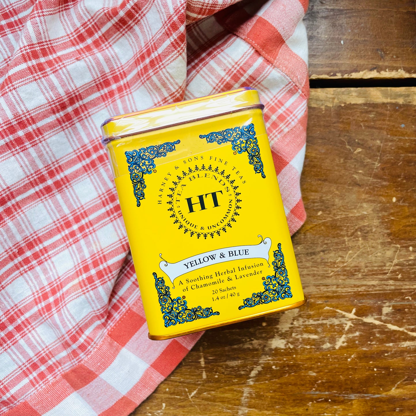 Yellow & Blue Herbal Tea