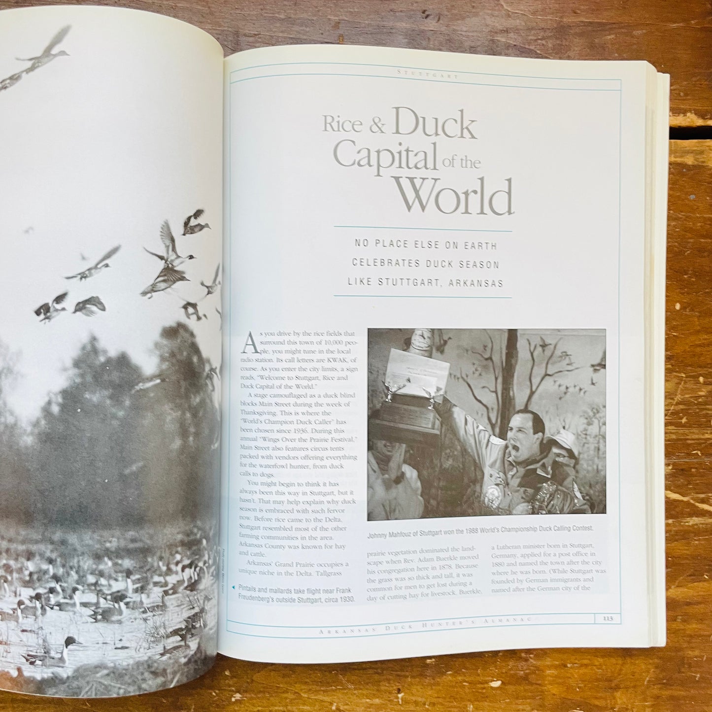 Arkansas Duck Hunter's Almanac- Vintage
