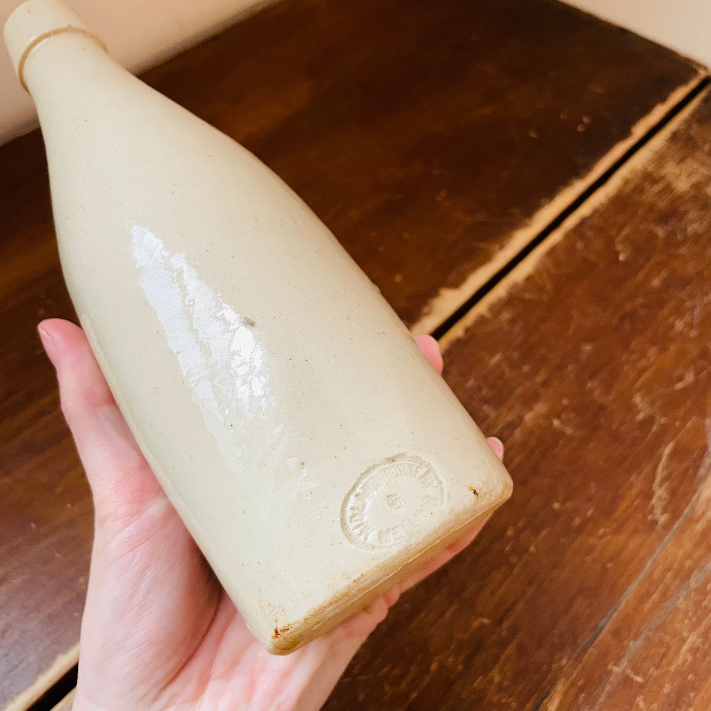 Midland Pottery Ginger Beer Pottery Bottle- Vintage