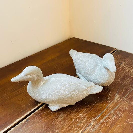 Pair of English Garden Ducks