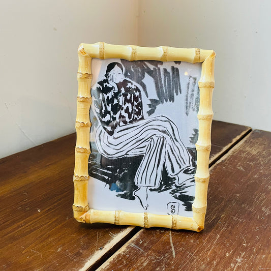 Blonde Bamboo Frame