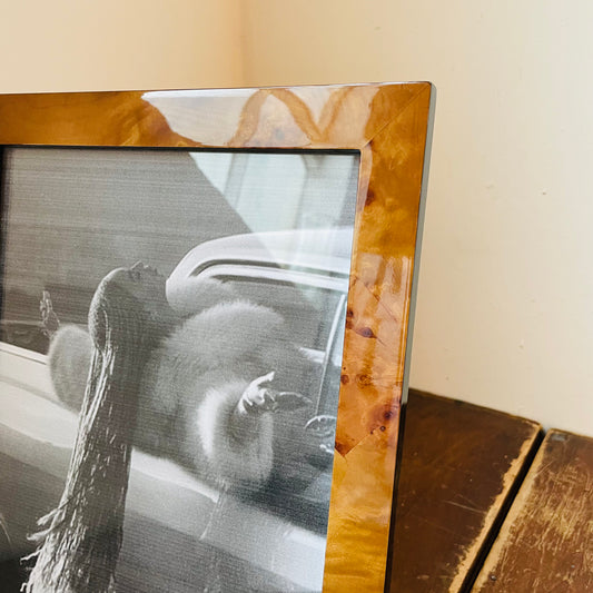 Burl Wood 8x10 Photo Frame