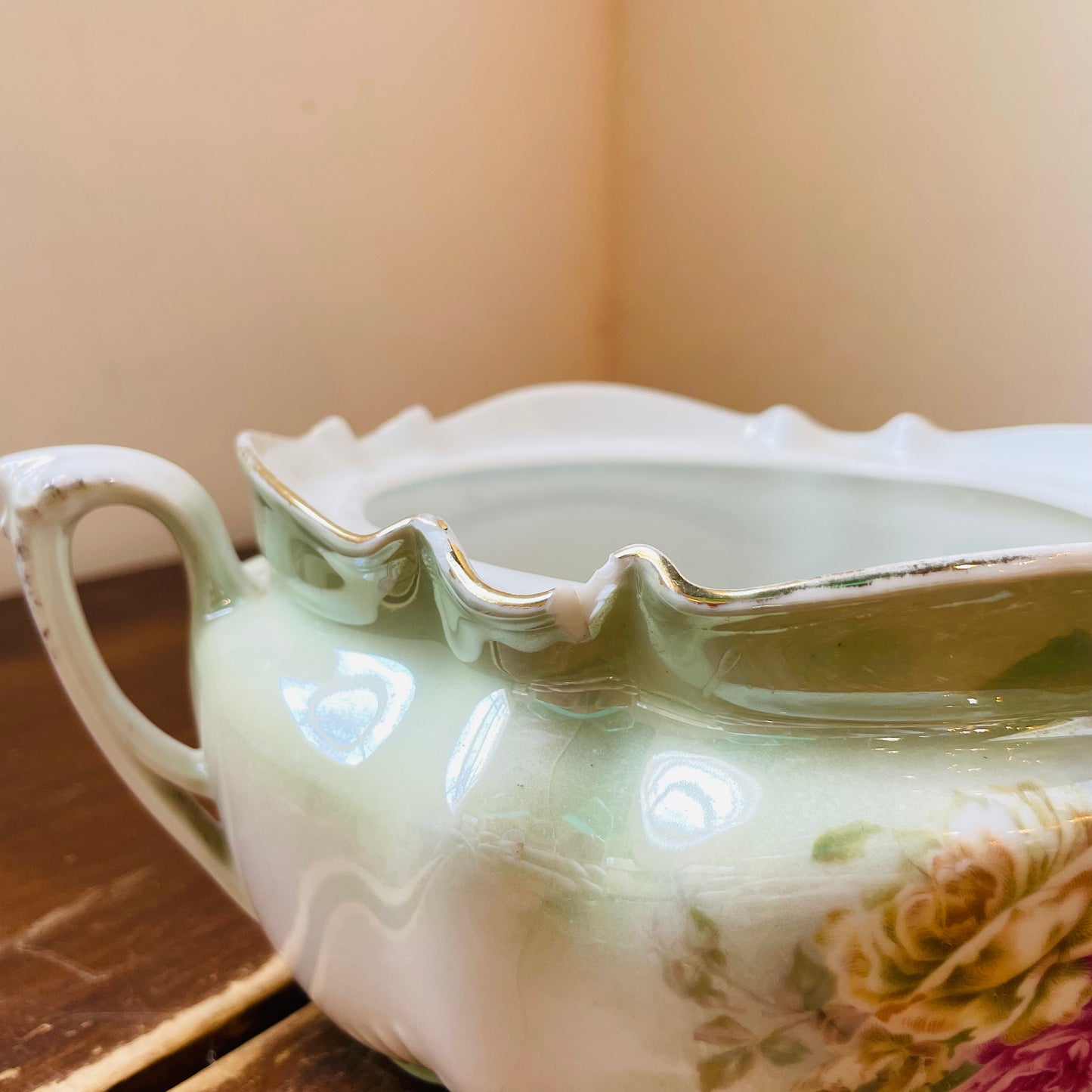 R.S. Prussia Cracker Jar- Vintage