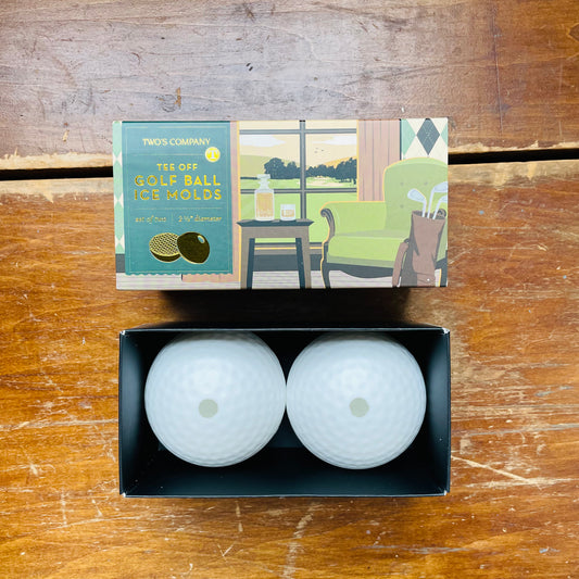 Tee Off Golf Ball Ice Molds