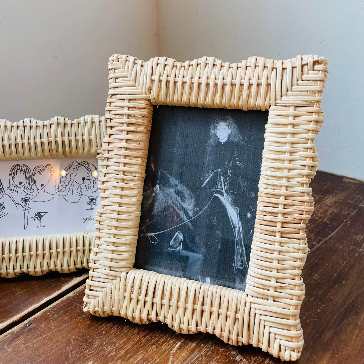 Wicker Weave Photo Frame