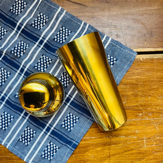Gold Parisian Cocktail Shaker
