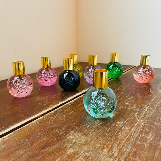 Crystal Ball Taper Candle Holder