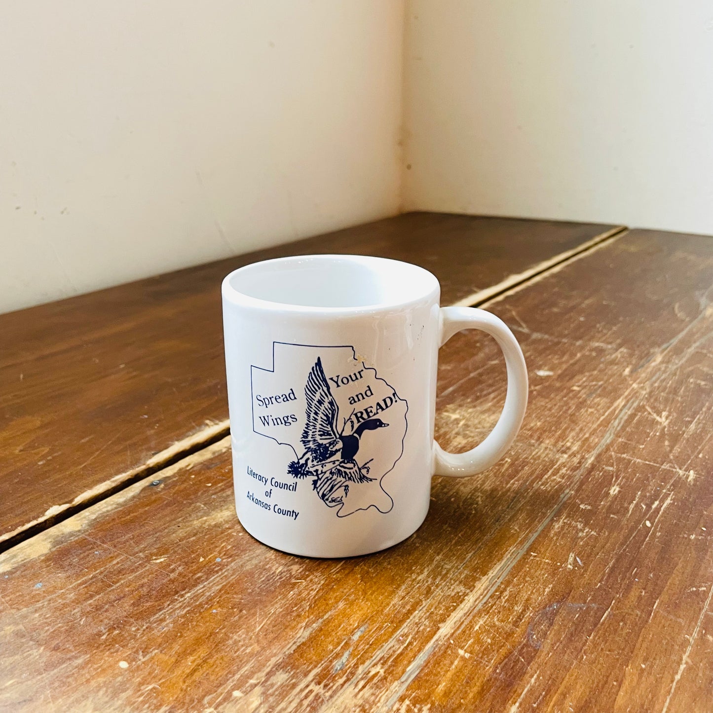 Literacy Council of Arkansas County Coffee Mug- Vintage