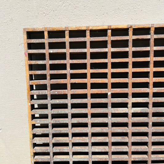 Wooden Return Vent Cover- Vintage