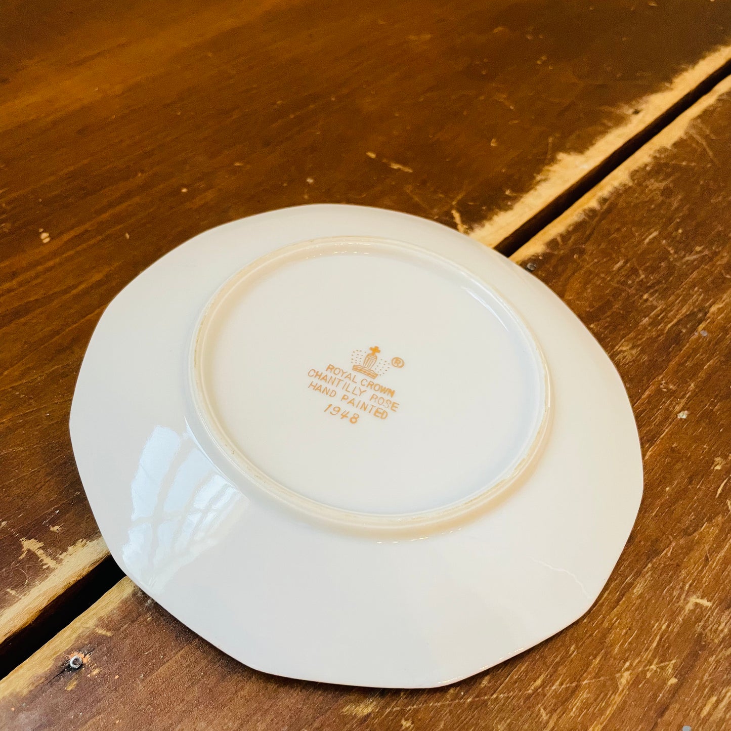 Chantilly Rose Nappy Dish- Vintage