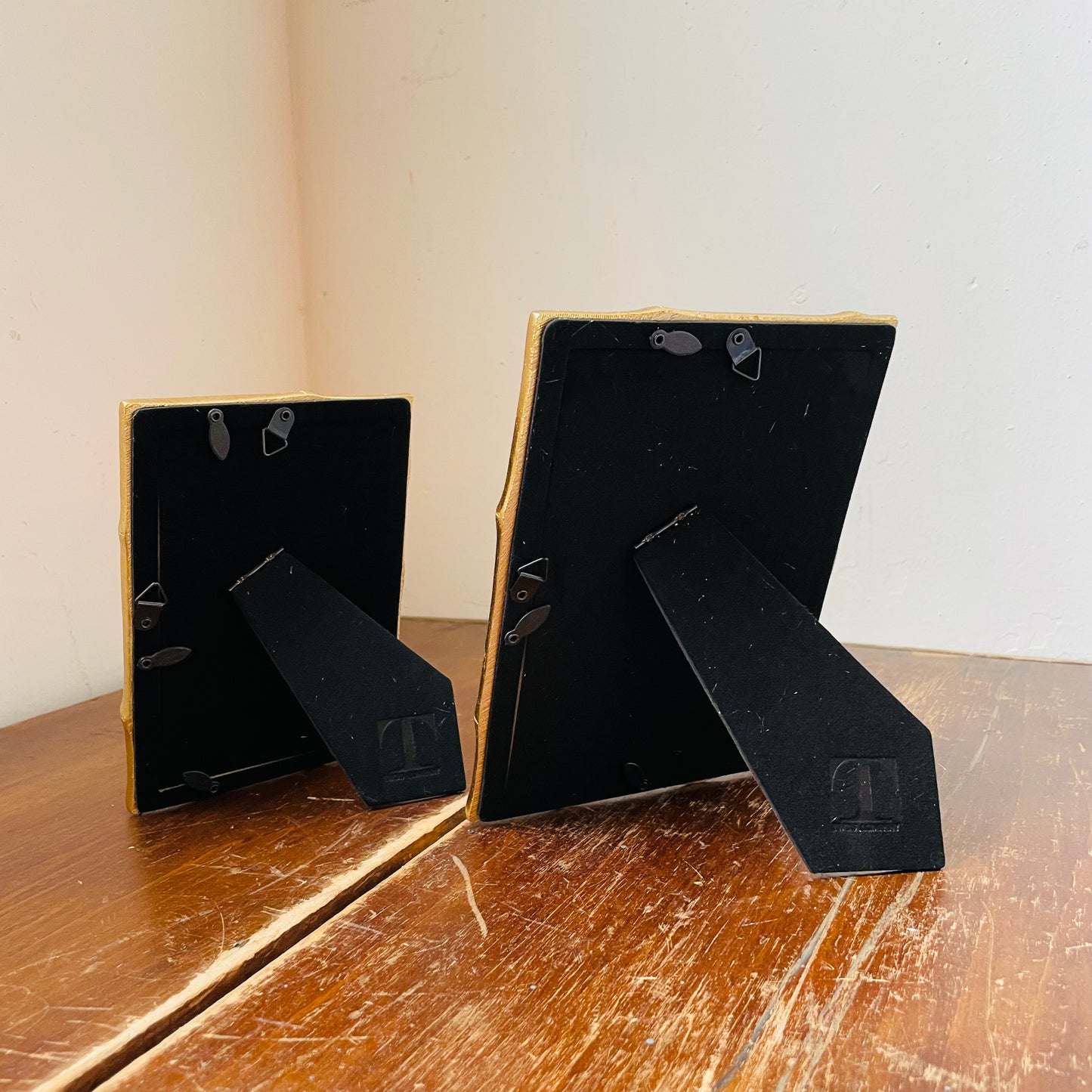 Gold Faux Bamboo Photo Frame