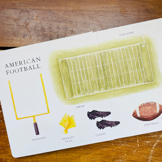 Our Big Book of Sports: A Collection of 100+ Foundational Words for Future Athletes