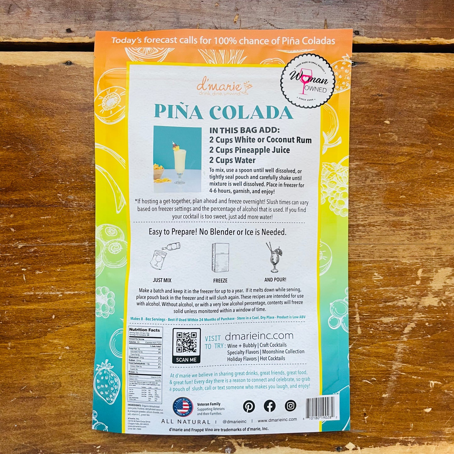 Pina Colada Slushie
