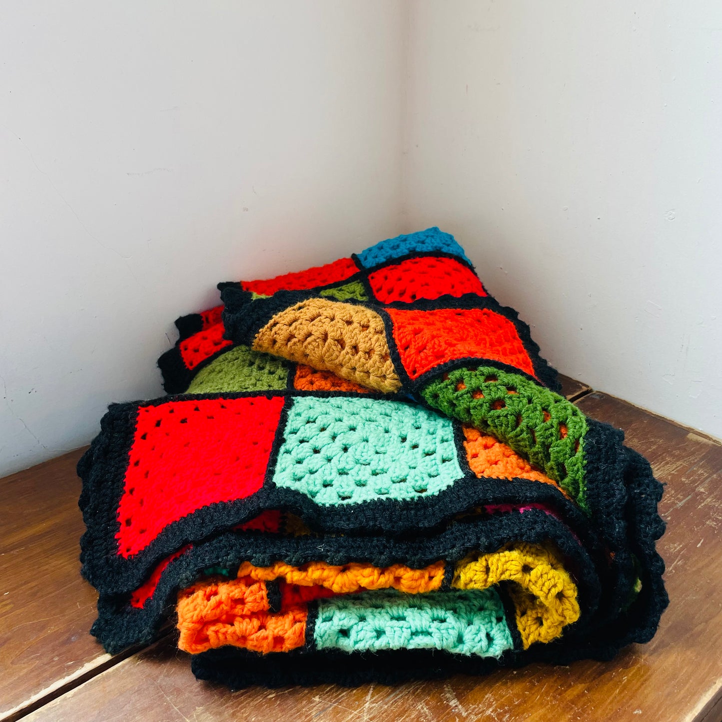The Gemma Crochet Afghan- Vintage