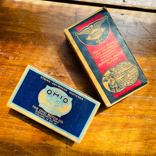 Old Match Box- Vintage