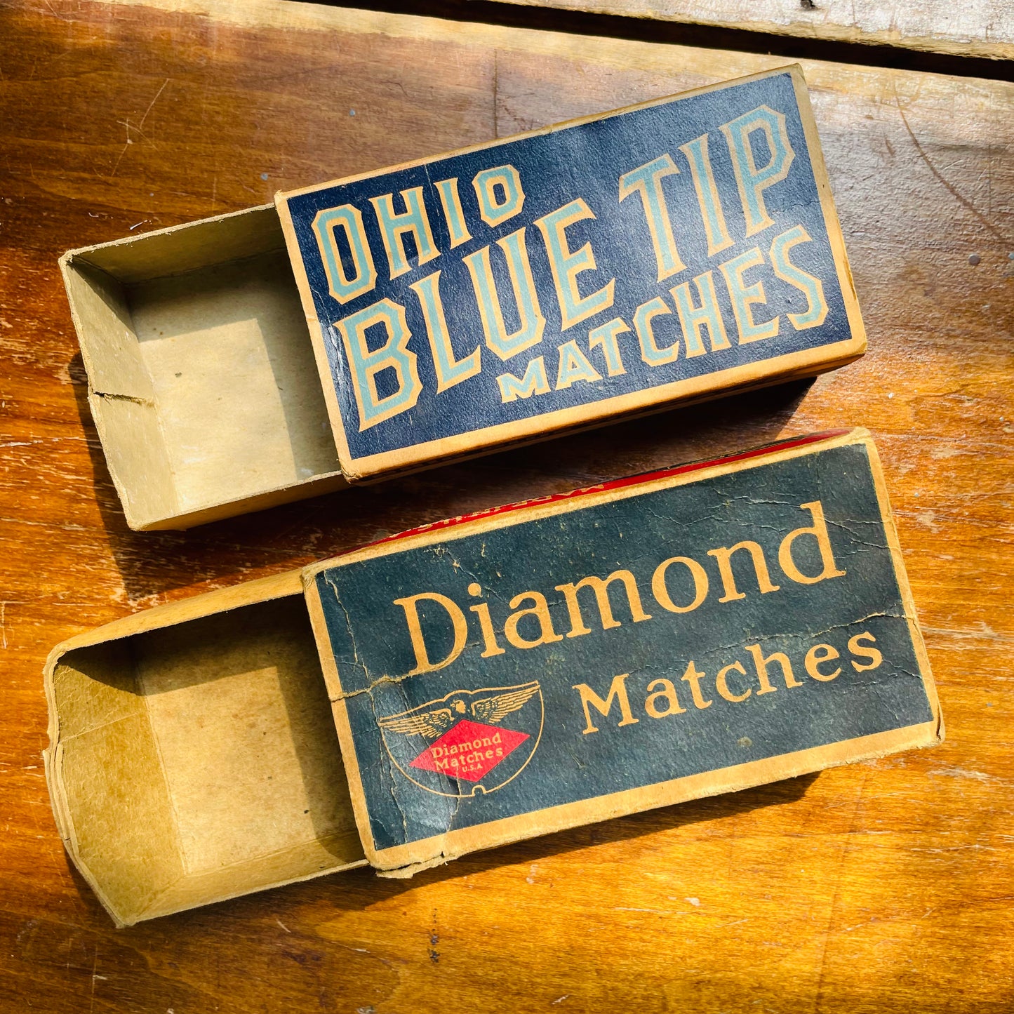 Old Match Box- Vintage