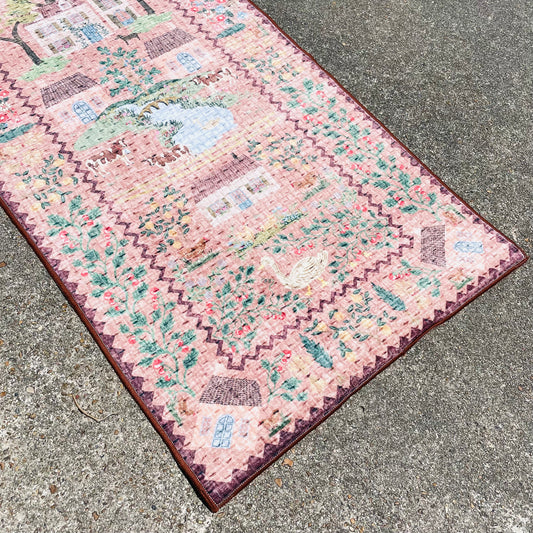 Orchard Mauve & Multicolored 2'0"x5'0" Runner
