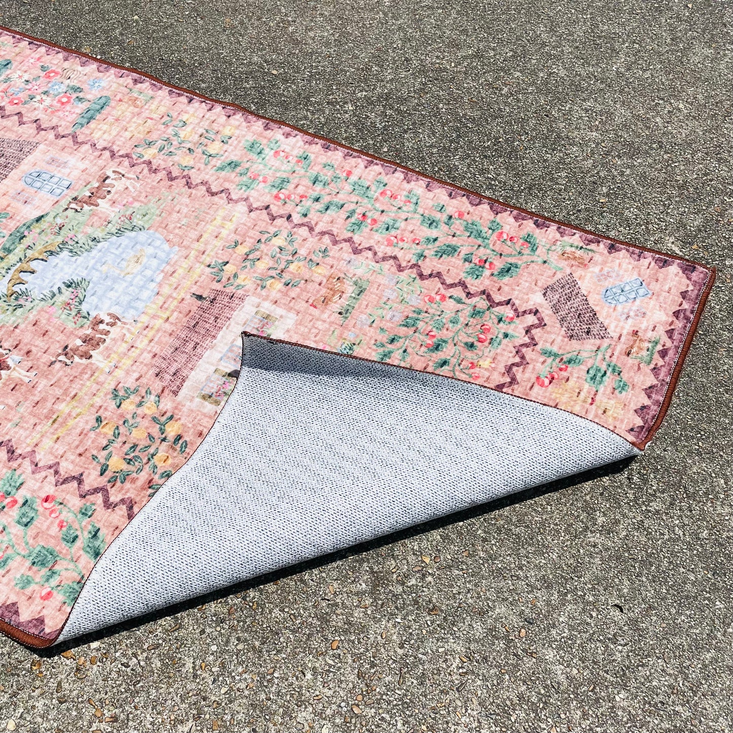 Orchard Mauve & Multicolored 2'0"x5'0" Runner