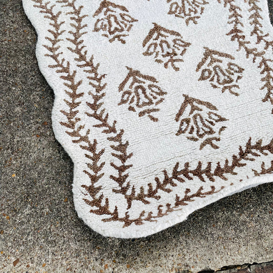 Lisette Ivory & Natural 2'6"x7'6" Runner