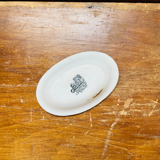 Ironstone Soap Dish- Vintage