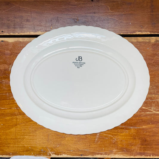 Johnson Brothers Ironstone Platter- Vintage