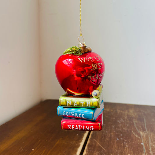 World's Best Teacher Ornament