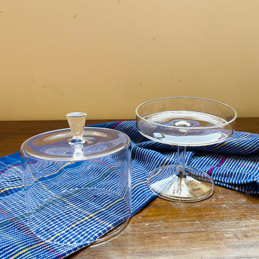 Vera Glass Dome & Pedestal