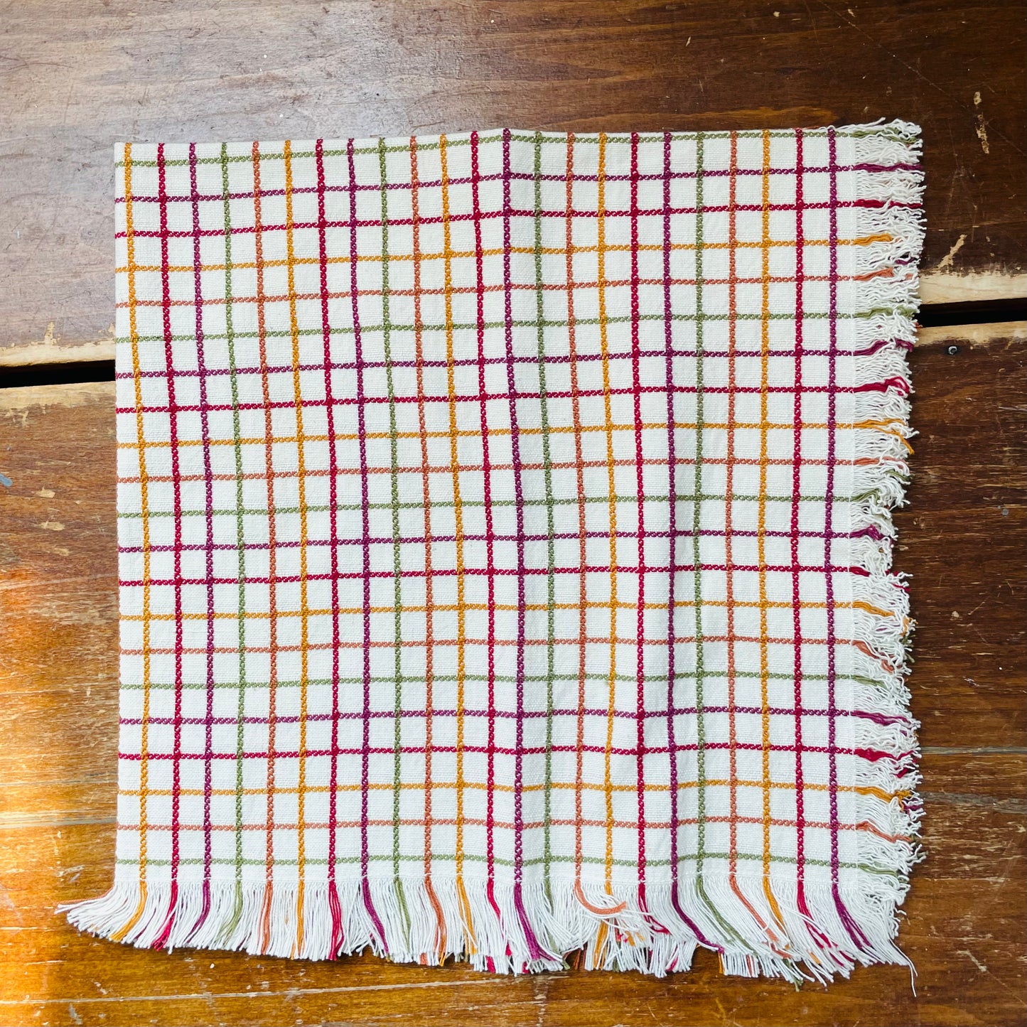 Autumn Window Pane Napkins