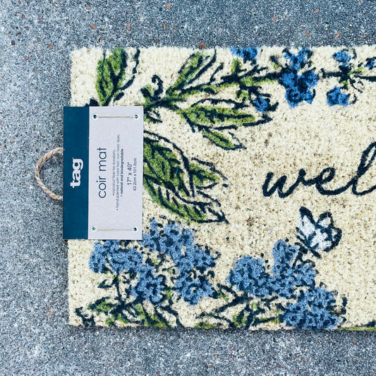 Sage Welcome Estate Coir Mat