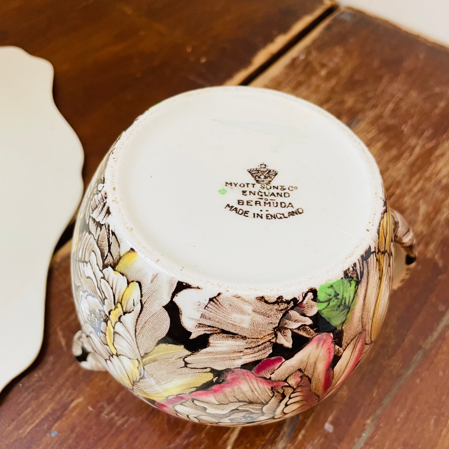 Myott Son & Co. Bermuda Brown Set- Vintage