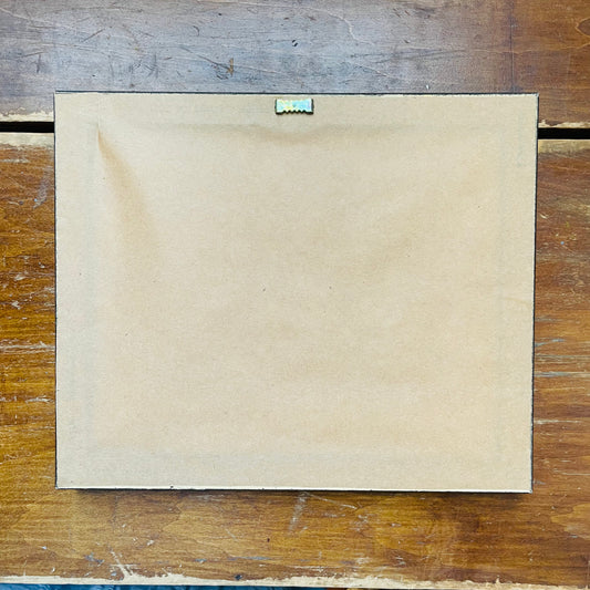 Framed Vintage Bookplate Mallard Hen