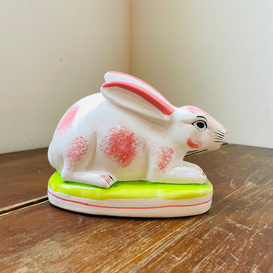 Blush Piebald Staffordshire Hare