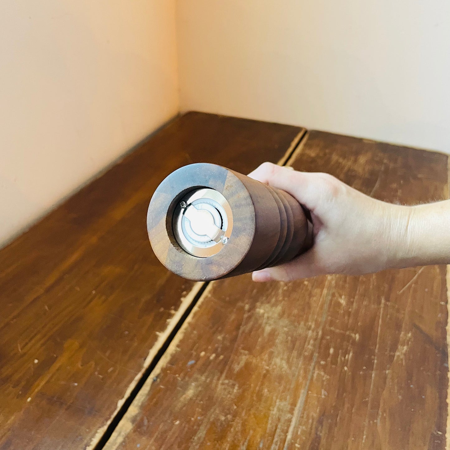 Acacia Wood Salt & Pepper Mill