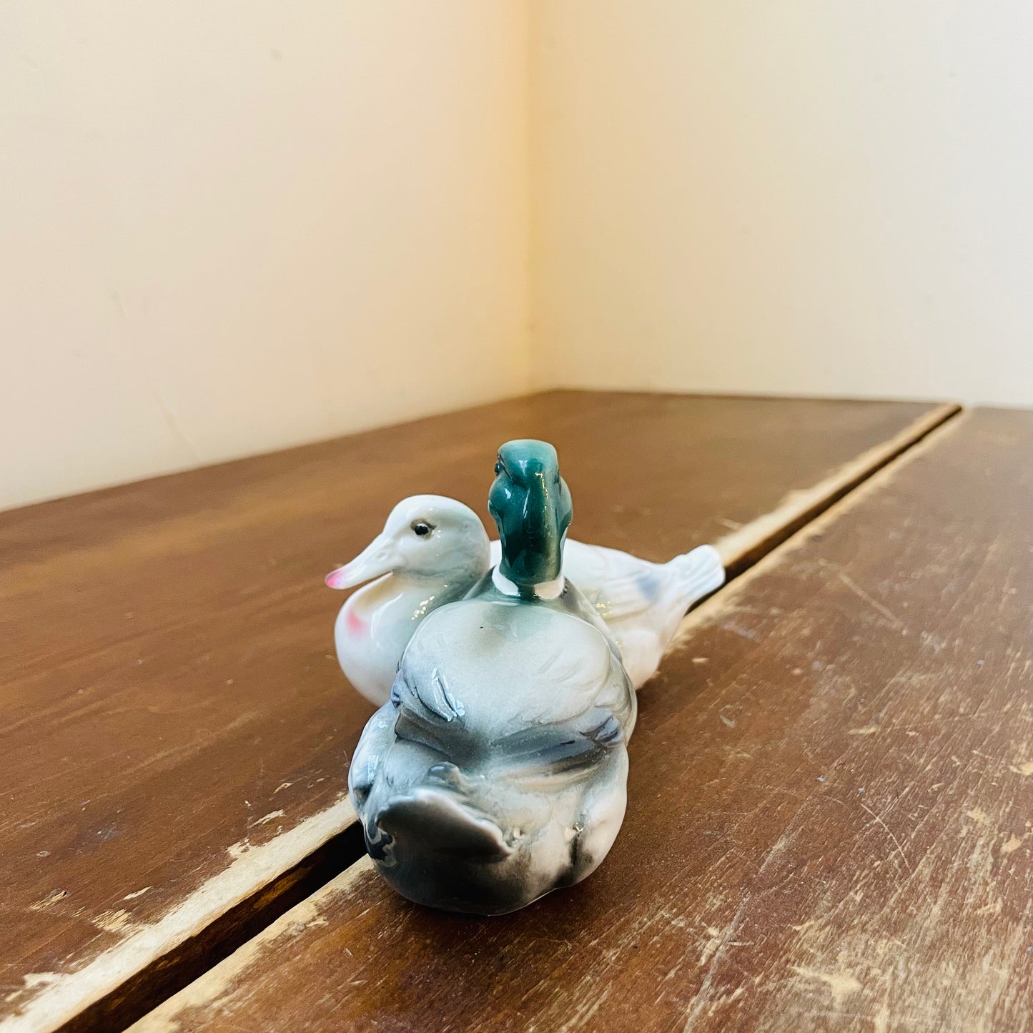 Goebel Inspired Porcelain Mallard & Peking- Vintage