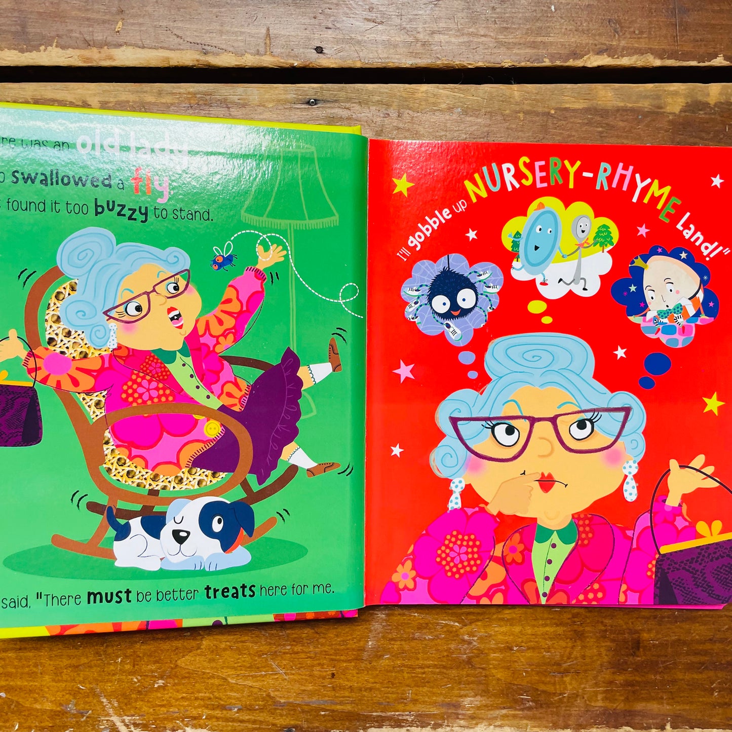 There Was an Old Lady Who Swallowed a Fly