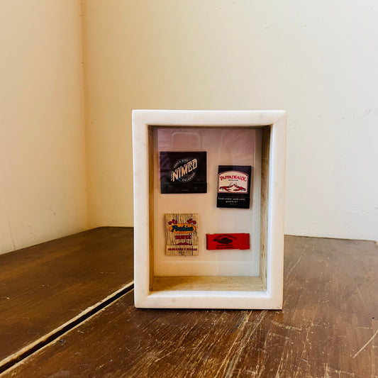 Marble & Mango Wood Frame