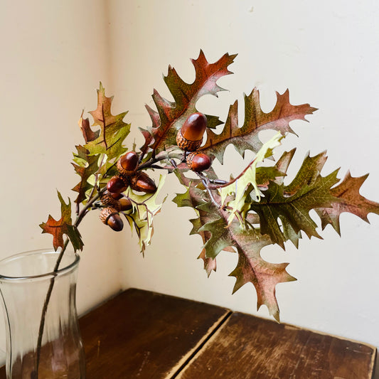 36" Oak Leaf Branch