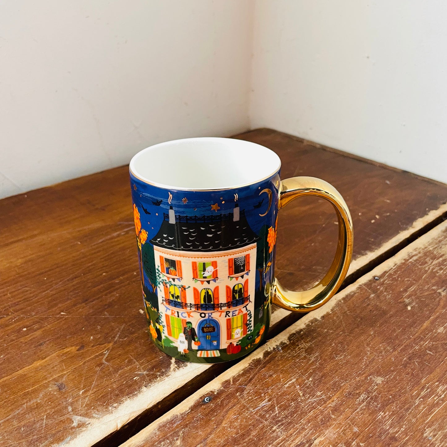 Haunted House Porcelain Mug
