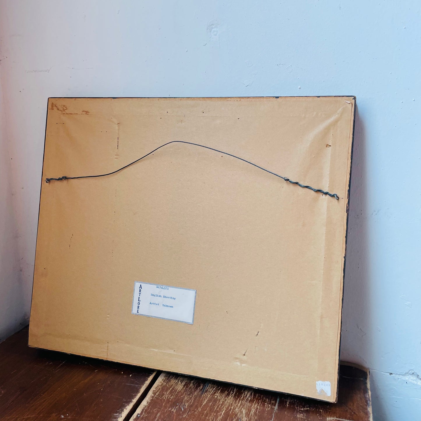 "English Hunting" Pair of Framed Prints- Vintage