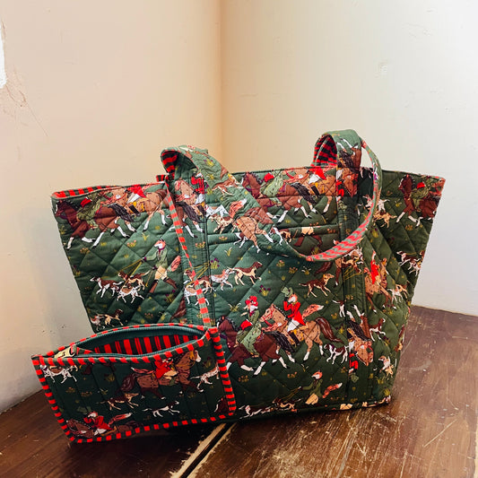 Fox Hunting Weekender Bag