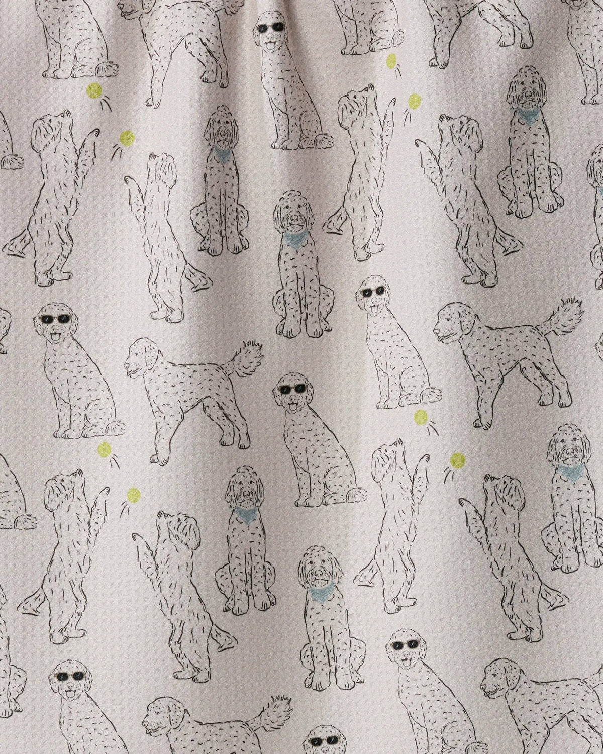 Doodle Daze Tea Towel: Storm