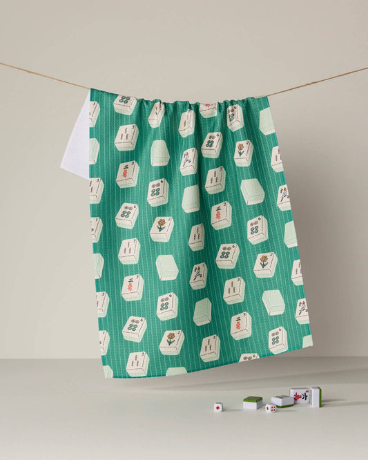 Tile Flow Tea Towel