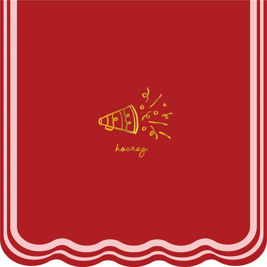 Hooray Icon Cocktail Napkin