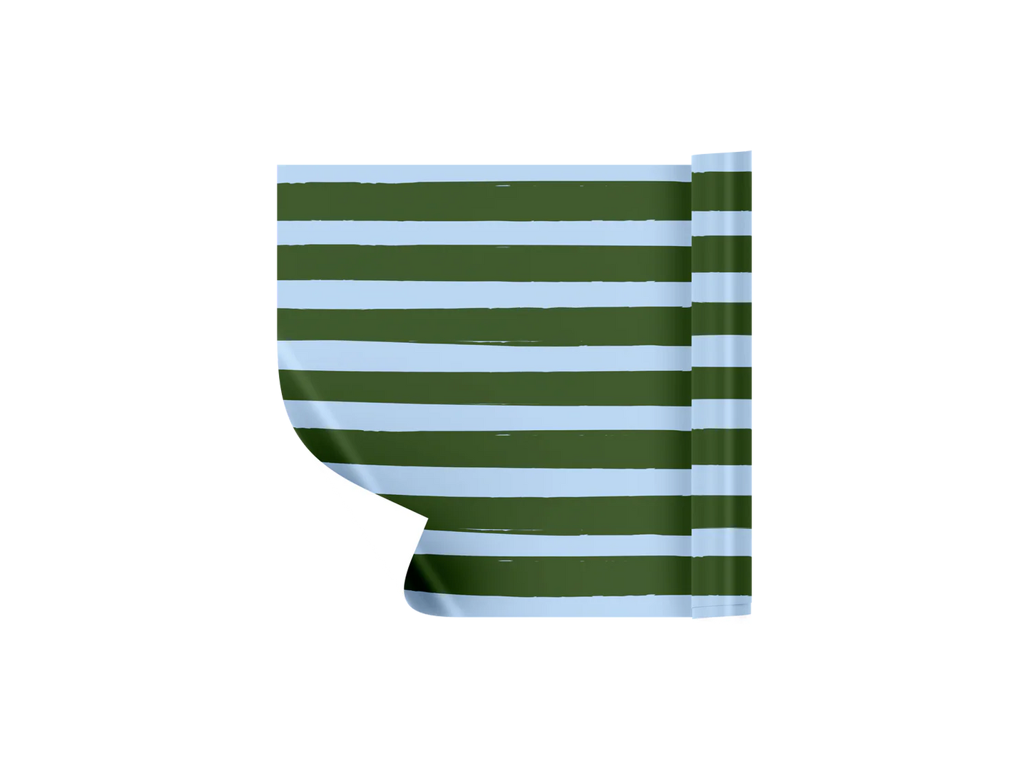 Striped Paper Table Runner