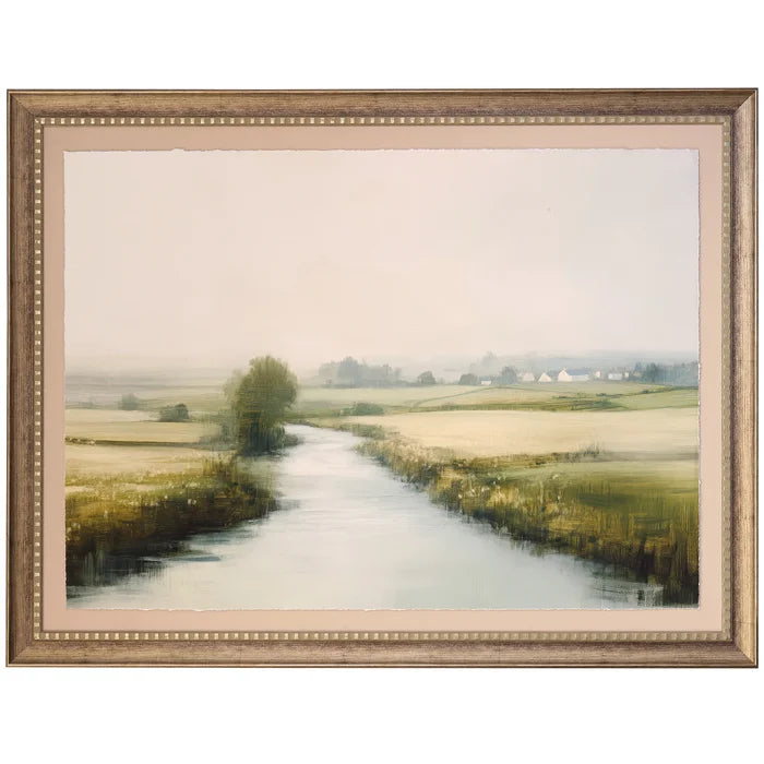 Mirror of Calm Framed Print